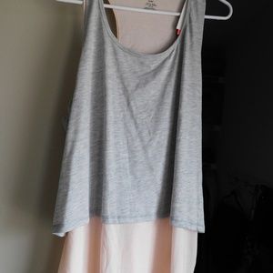 NWT layered workout tank